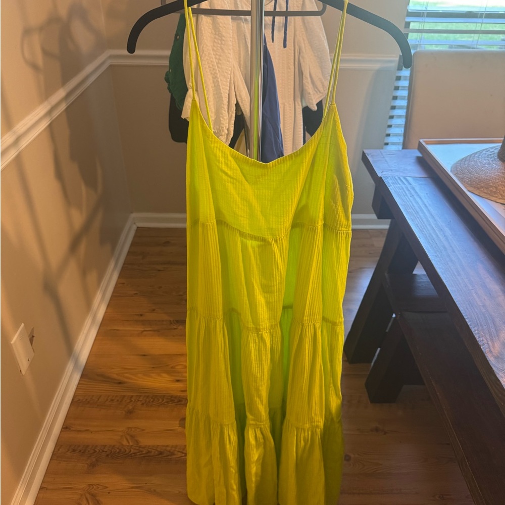 J. Crew Vibrant Yellow Dress